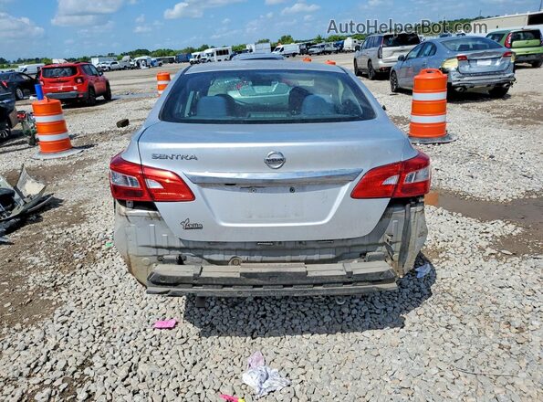 3N1AB7AP8KY248768 2019 NISSAN SENTRA Серый Вид сзади