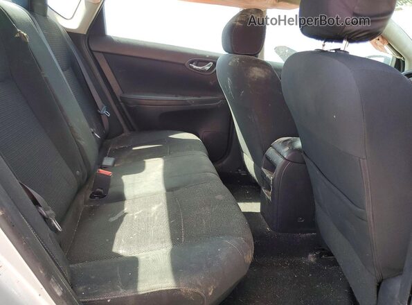 3N1AB7AP8KY248768 2019 NISSAN SENTRA Серый Вид задних сидений