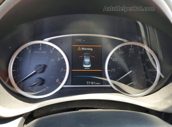 3N1AB7AP8KY257194 2019 NISSAN SENTRA Black ხელსაწყოთა პანელის ხედი