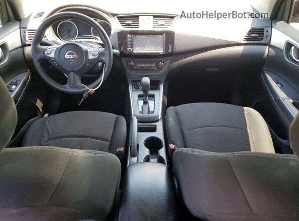 3N1AB7AP8KY257194 2019 NISSAN SENTRA Black წინა პანელის ხედი