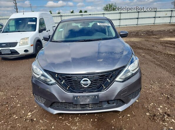 3N1AB7AP8KY259303 2019 NISSAN SENTRA Gray Vista frontal