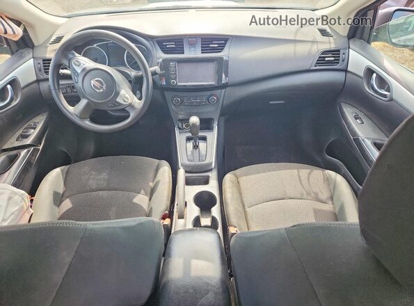 3N1AB7AP8KY259303 2019 NISSAN SENTRA Gray Vista del salpicadero