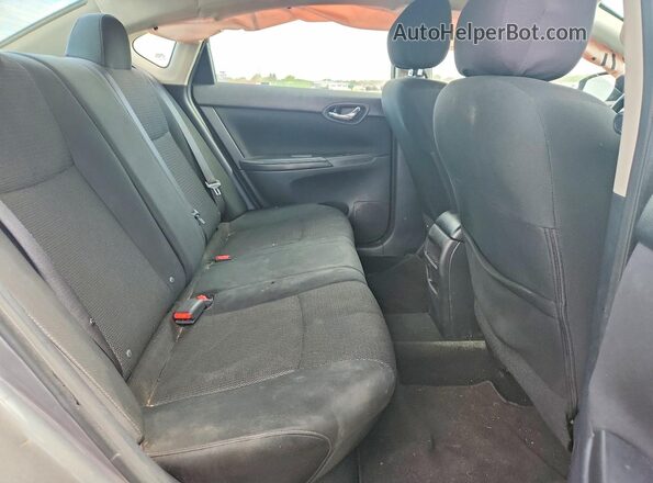 3N1AB7AP8KY259303 2019 NISSAN SENTRA Gray Vista de los asientos traseros