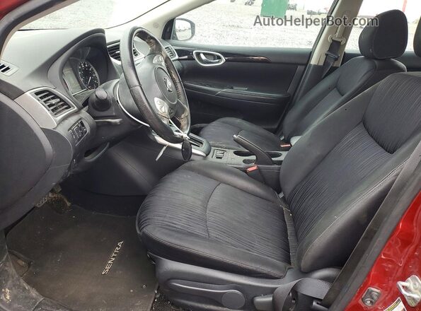 3N1AB7AP8KY266316 2019 NISSAN SENTRA Red Вид підкапотного простору