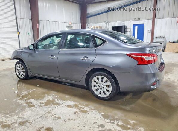 3N1AB7AP8KY303784 2019 NISSAN SENTRA Gray უკანა მარცხენა