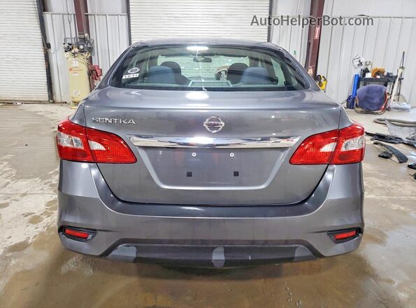 3N1AB7AP8KY303784 2019 NISSAN SENTRA Gray უკანა ხედი