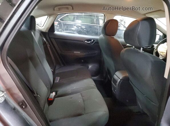 3N1AB7AP8KY303784 2019 NISSAN SENTRA Gray უკანა სავარძლების ხედი