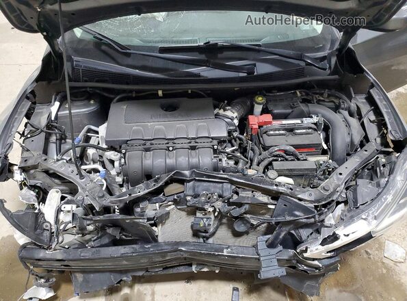 3N1AB7AP8KY303784 2019 NISSAN SENTRA Gray უკანა სალონის ხედი