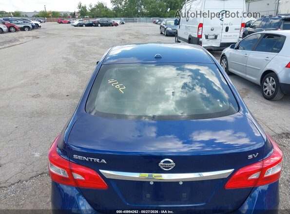 3N1AB7AP8KY325316 2019 NISSAN SENTRA Blue 