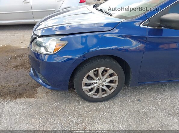 3N1AB7AP8KY325316 2019 NISSAN SENTRA Blue 