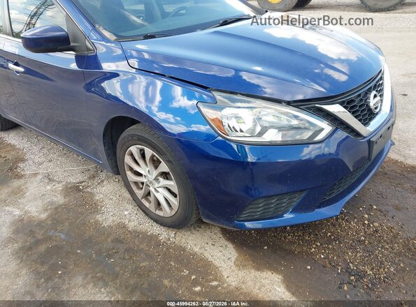 3N1AB7AP8KY325316 2019 NISSAN SENTRA Blue 