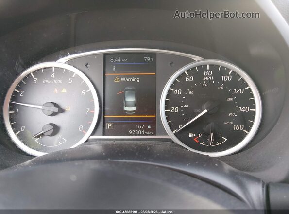 3N1AB7AP8KY332749 2019 NISSAN SENTRA White Հետևի նստատեղերի տեսք