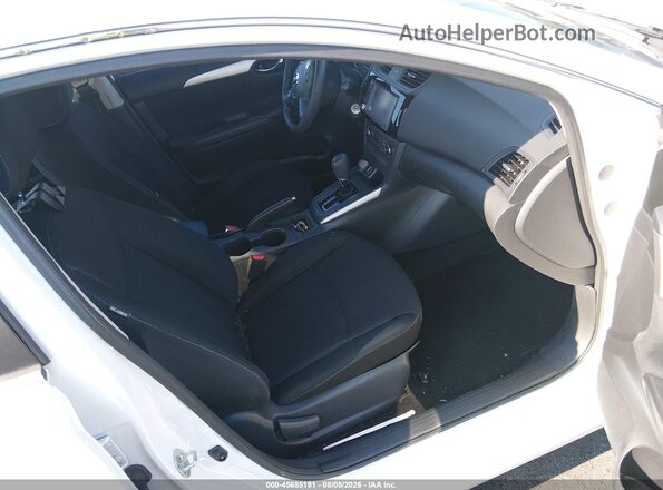3N1AB7AP8KY332749 2019 NISSAN SENTRA White Սալոնի դիմացի տեսք