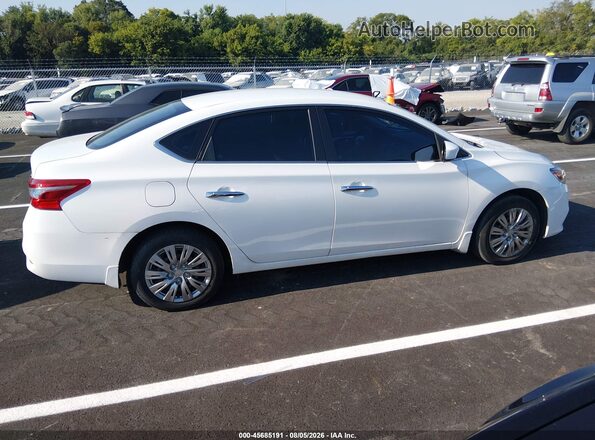 3N1AB7AP8KY332749 2019 NISSAN SENTRA White Սալոնի հետևի տեսք