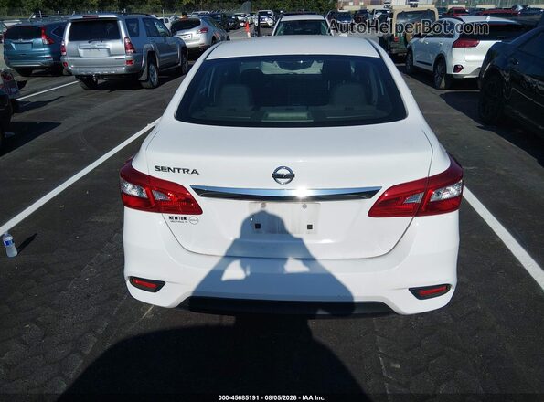 3N1AB7AP8KY332749 2019 NISSAN SENTRA White 
