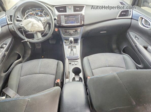 3N1AB7AP8KY345257 2019 NISSAN SENTRA Gray წინა პანელის ხედი