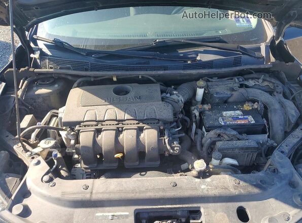 3N1AB7AP8KY351480 2019 NISSAN SENTRA Черный Вид задней части салона