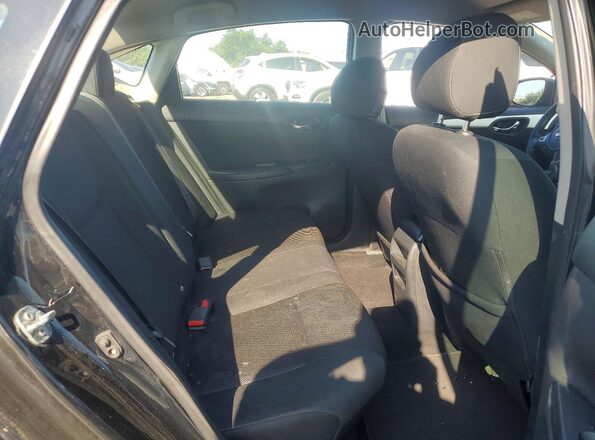 3N1AB7AP8KY351480 2019 NISSAN SENTRA Черный Вид задних сидений
