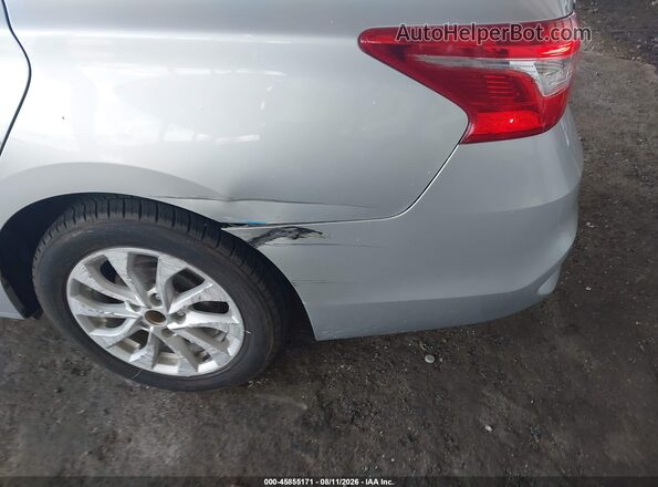 3N1AB7AP8KY352791 2019 NISSAN SENTRA Gray Вид спереду