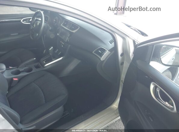 3N1AB7AP8KY352791 2019 NISSAN SENTRA Gray Вид салону спереду