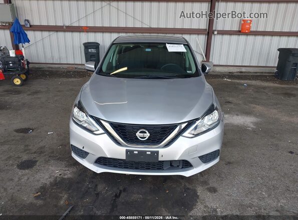 3N1AB7AP8KY352791 2019 NISSAN SENTRA Gray Вид щитка приладів