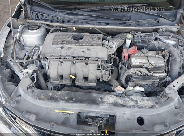 3N1AB7AP8KY352791 2019 NISSAN SENTRA Gray Вид ззаду