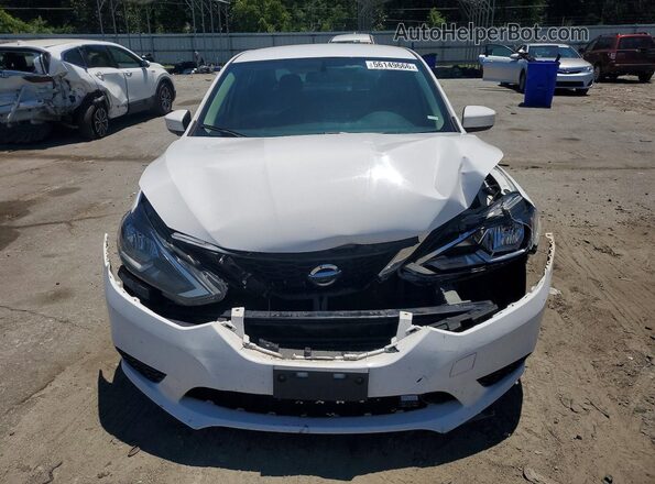 3N1AB7AP8KY366125 2019 NISSAN SENTRA White Vista frontal