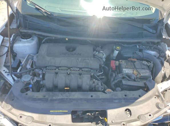 3N1AB7AP8KY366125 2019 NISSAN SENTRA White Vista interior trasera
