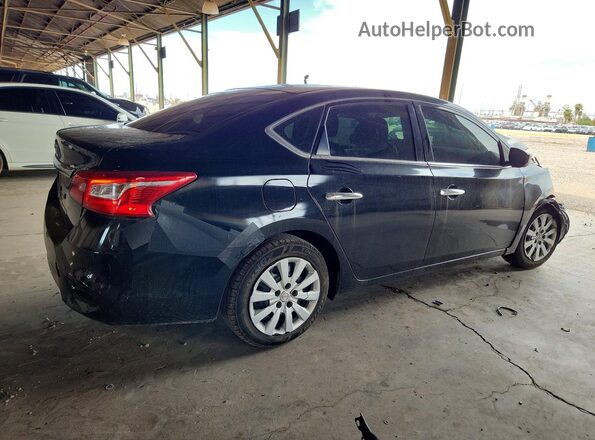3N1AB7AP8KY370904 2019 NISSAN SENTRA Black უკანა მარჯვენა