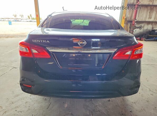 3N1AB7AP8KY370904 2019 NISSAN SENTRA Black უკანა ხედი