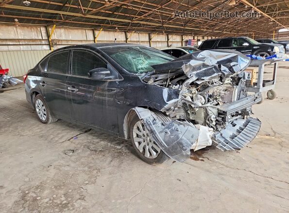 3N1AB7AP8KY370904 2019 NISSAN SENTRA Black წინა მარჯვენა