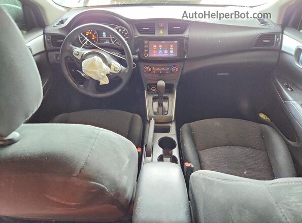 3N1AB7AP8KY370904 2019 NISSAN SENTRA Black წინა პანელის ხედი
