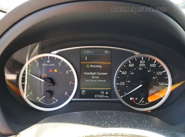 3N1AB7AP8KY376928 2019 NISSAN SENTRA Red Vista del cuadro de instrumentos