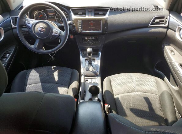 3N1AB7AP8KY376928 2019 NISSAN SENTRA Red Vista del salpicadero