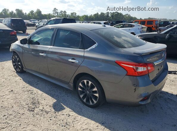 3N1AB7AP8KY381837 2019 NISSAN SENTRA Gray უკანა მარცხენა