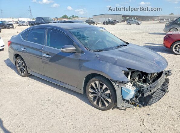 3N1AB7AP8KY381837 2019 NISSAN SENTRA Gray წინა მარჯვენა