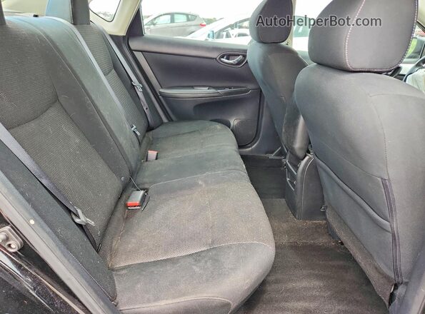 3N1AB7AP8KY403240 2019 NISSAN SENTRA Black Вид задньої частини салону