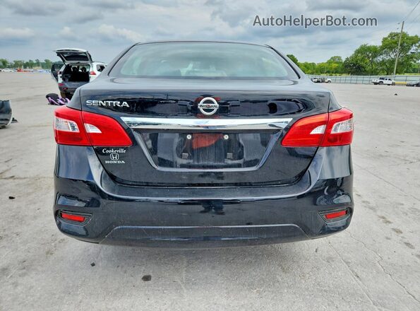 3N1AB7AP8KY403240 2019 NISSAN SENTRA Black Вид ззаду