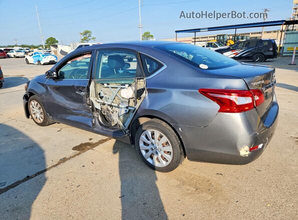 3N1AB7AP8KY426100 2019 NISSAN SENTRA Gray უკანა მარცხენა