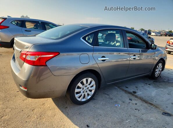 3N1AB7AP8KY426100 2019 NISSAN SENTRA Gray უკანა მარჯვენა