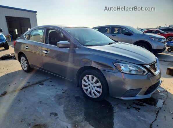 3N1AB7AP8KY426100 2019 NISSAN SENTRA Gray წინა მარჯვენა
