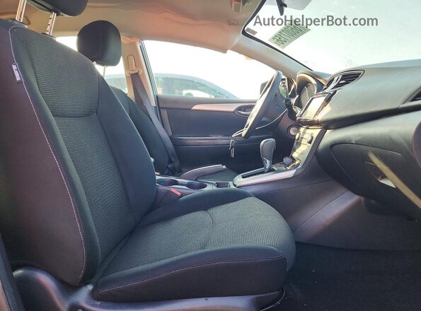 3N1AB7AP8KY426100 2019 NISSAN SENTRA Gray წინა სალონის ხედი