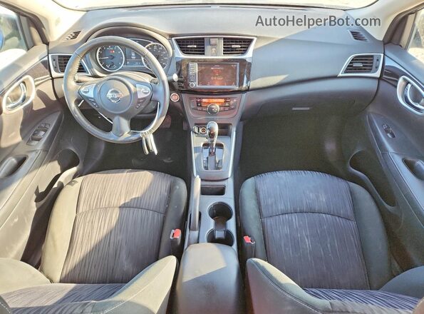 3N1AB7AP8KY430048 2019 NISSAN SENTRA Blue წინა პანელის ხედი