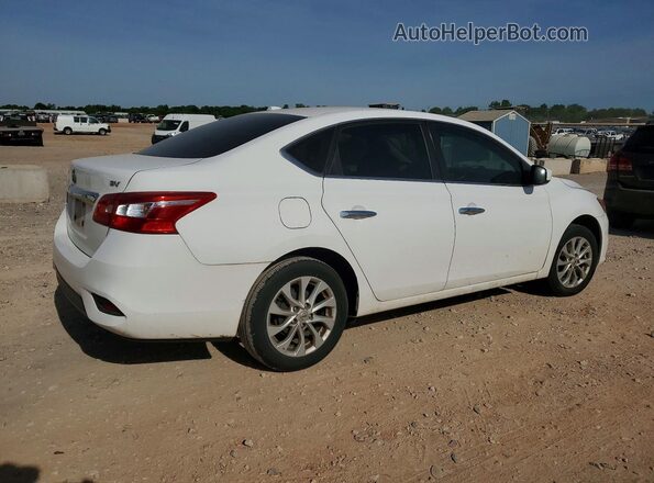 3N1AB7AP8KY430115 2019 NISSAN SENTRA White Հետևի աջ