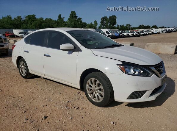 3N1AB7AP8KY430115 2019 NISSAN SENTRA White Առջևի աջ