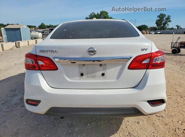 3N1AB7AP8KY430115 2019 NISSAN SENTRA White Հետևի տեսք