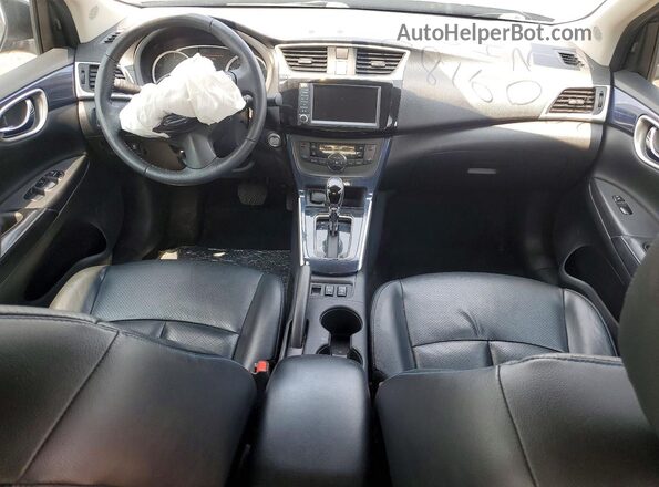 3N1AB7AP8KY447660 2019 NISSAN SENTRA Black წინა პანელის ხედი