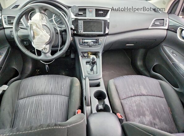 3N1AB7AP8KY452275 2019 NISSAN SENTRA Gray Dashboard view