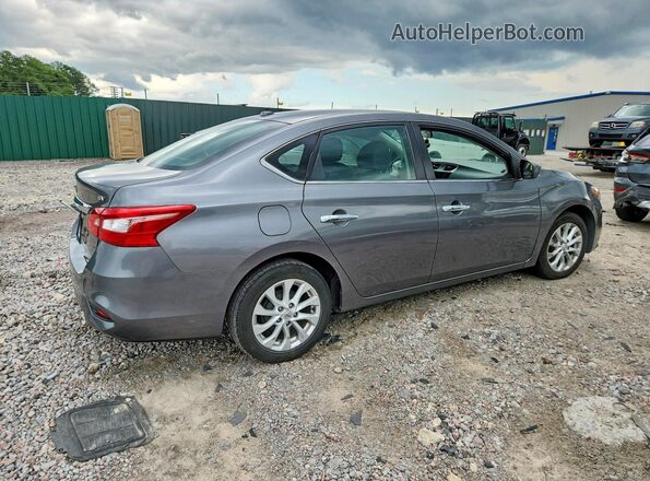 3N1AB7AP8KY452275 2019 NISSAN SENTRA Gray Rear right