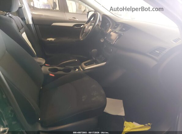 3N1AB7AP8KY457654 2019 NISSAN SENTRA Black Вид салону спереду